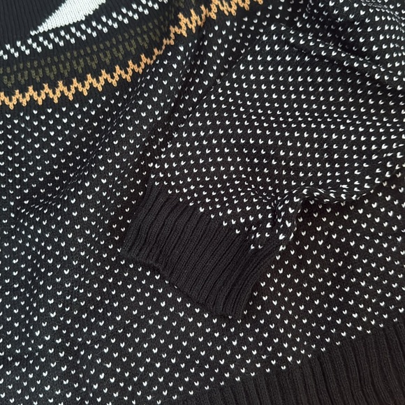 Halloween Sweater Ghostly Fun Retro Crewneck Sweater - Picture 13 of 14